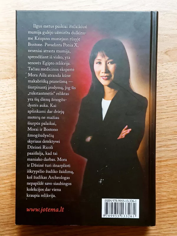 Relikvija - Tess Gerritsen, knyga