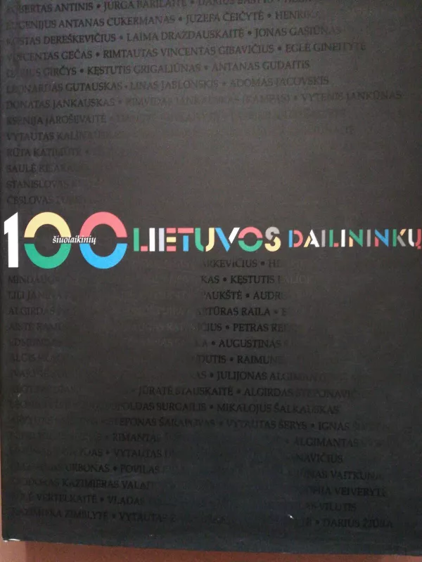 100 šiuolaikinių lietuvių dailininkų - Raminta Jurėnaitė, knyga
