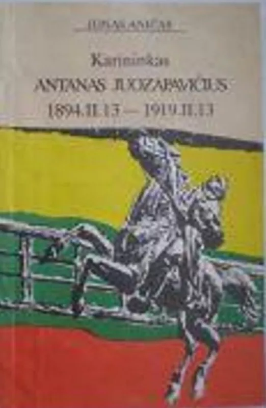 Karininkas Antanas Juozapavičius - Jonas Aničas, knyga