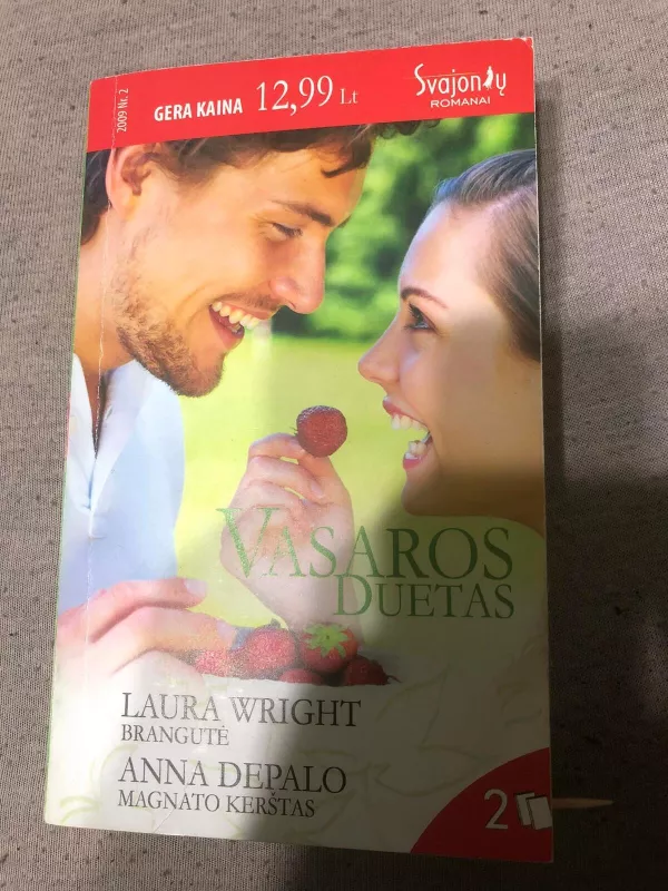 Vasaros duetas - Laura Wright, knyga