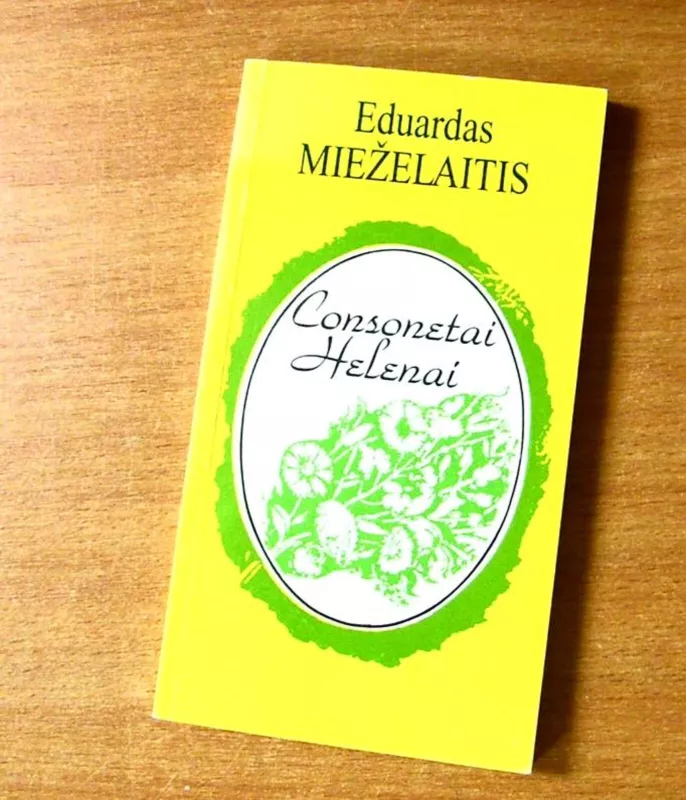 Consonetai Helenai - Eduardas Mieželaitis, knyga