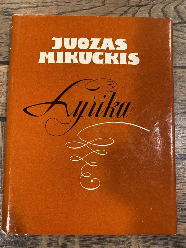 Lyrika - Juozas Mikuckis, knyga