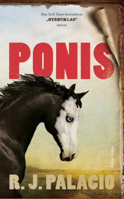 Ponis - R.J. Palacio, knyga