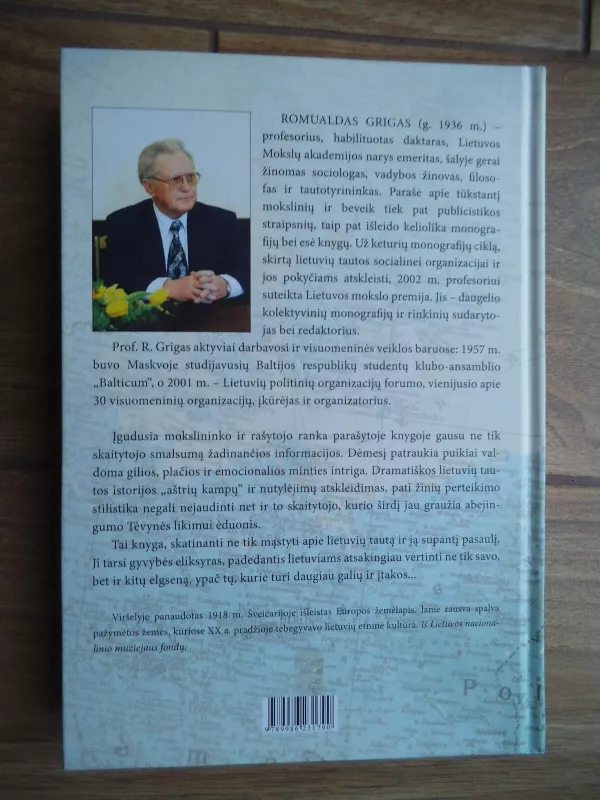 Lietuvių tautos išlikimo drama - Romualdas Grigas, knyga