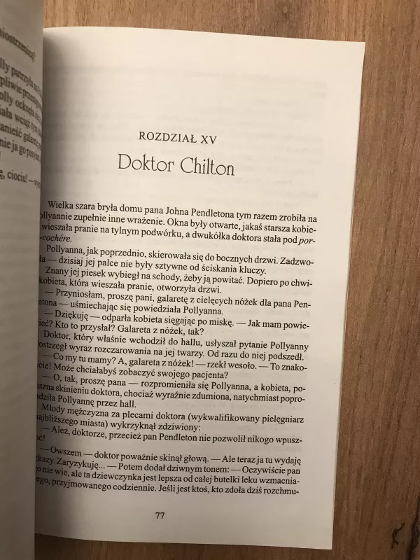 Pollyanna - Eleanor H. Porter, knyga