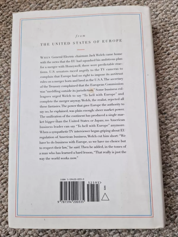 The United States of Europe - T. R. Reid, knyga
