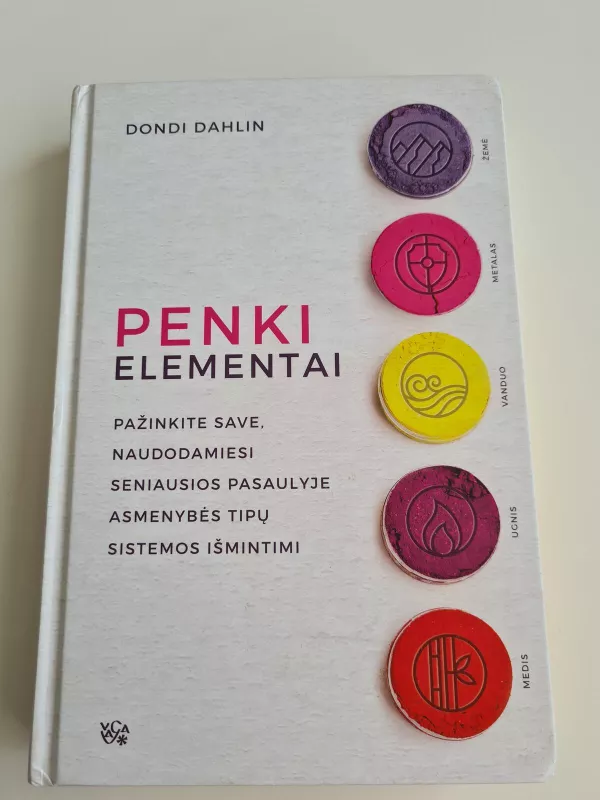 penki elementai - Dondi Dahlin, knyga