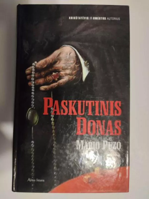 Paskutinis Donas - Mario Puzo, knyga