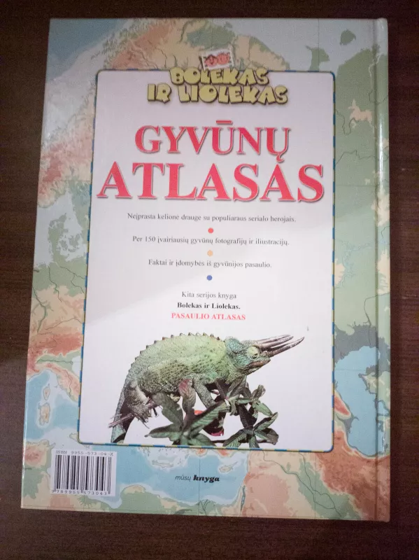 Bolekas ir Liolekas. Gyvūnų atlasas - Ewa Miedzinska, knyga