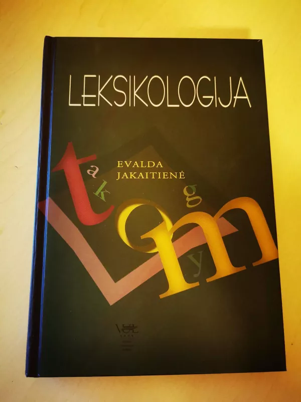 Leksikologija - Evalda Jakaitienė, knyga