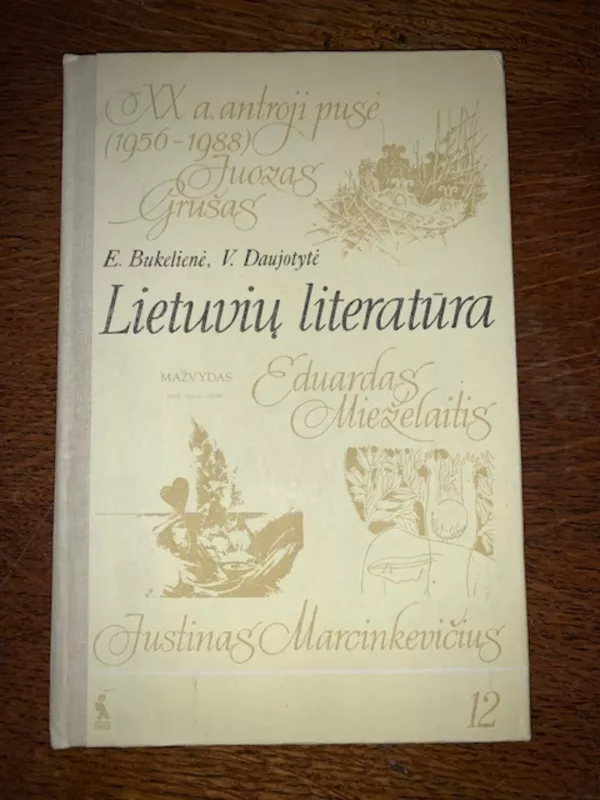 Lietuvių literatūra XX amžiaus antroji pusė - Elena Bukelienė, knyga