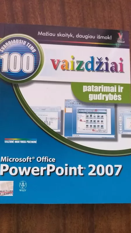 Microsoft Office PowerPoint 2007 vaizdžiai - Paul McFedries, knyga