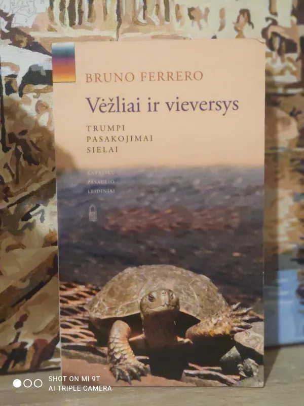 Vėžliai ir vieversys - Bruno Ferrero, knyga