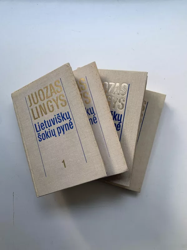 Lietuviškų šokių pynė (IV tomai) - Juozas Lingys, knyga