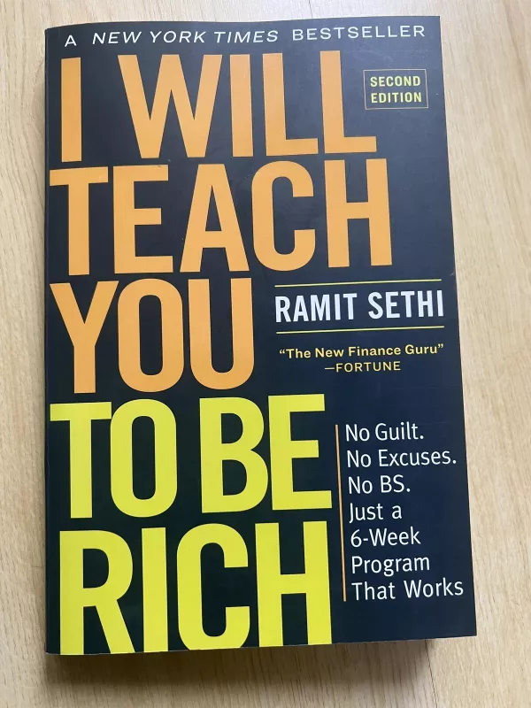 I will teach you to be rich - Ramit Sethi, knyga