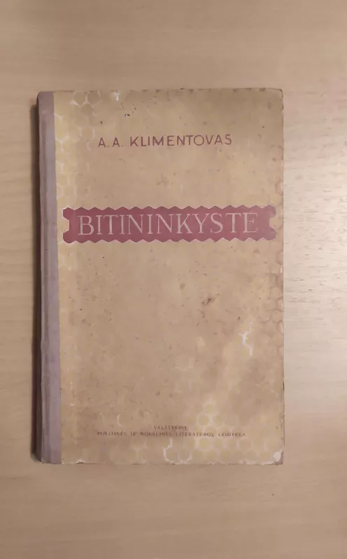 BITININKYSTĖ - A.A Klimentovas, knyga