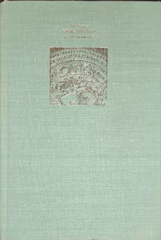 Pergamentų katalogas - R. Jasas, knyga