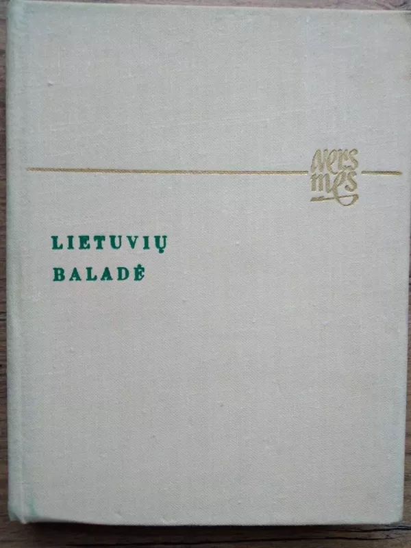 Lietuvių baladė - Aleksandras Žalys, knyga