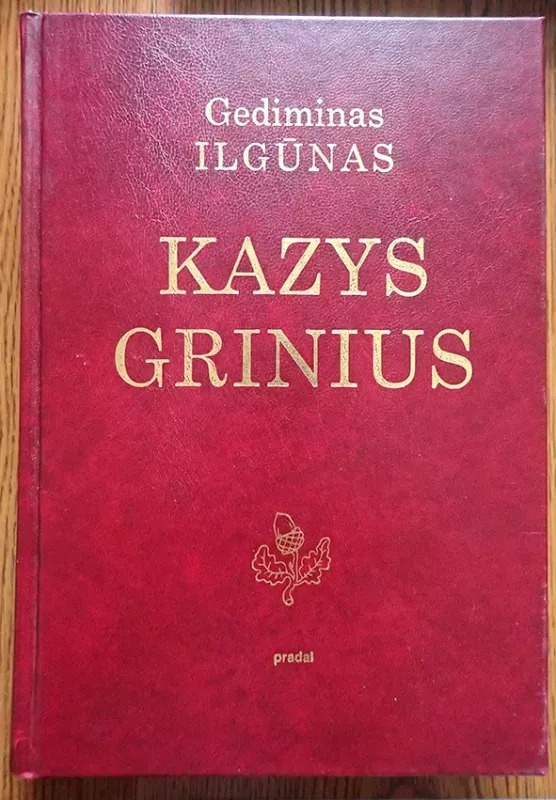 Kazys Grinius - G. Ilgūnas, knyga