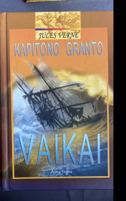 Kapitono Granto vaikai - Žiulis Vernas, knyga