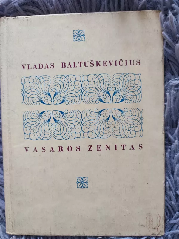 Vasaros zenitas - Vladas Baltuškevičius, knyga
