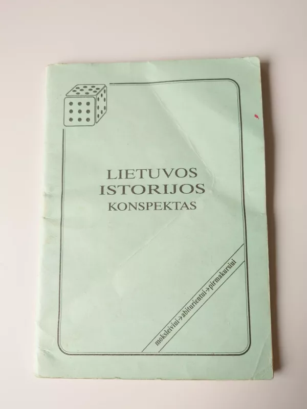 Lietuvos istorijos konspektas - Autorių Kolektyvas, knyga