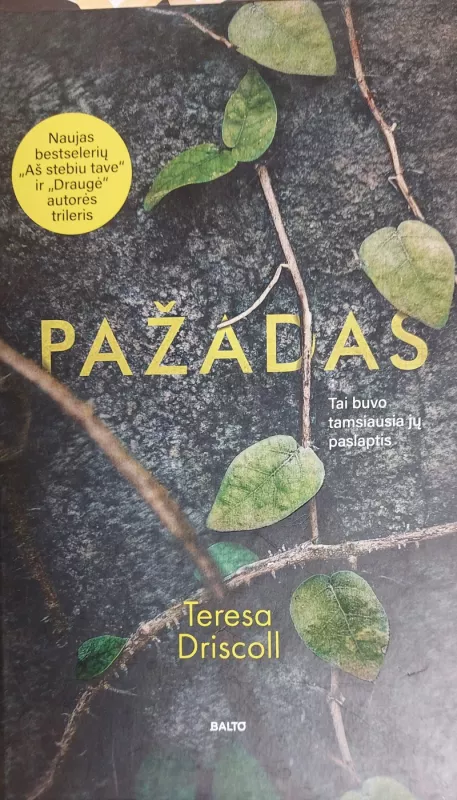 PAŽADAS - Teresa Driscoll, knyga