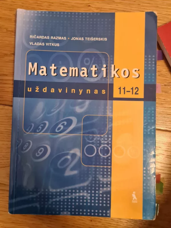 Matematikos uždavinynas 11-12kl. - Ričardas Razmas, Jonas  Teišerskis, Vladas  Vitkus, knyga