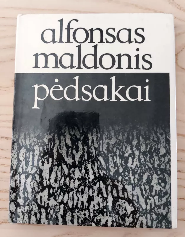 Pėdsakai - Alfonsas Maldonis, knyga