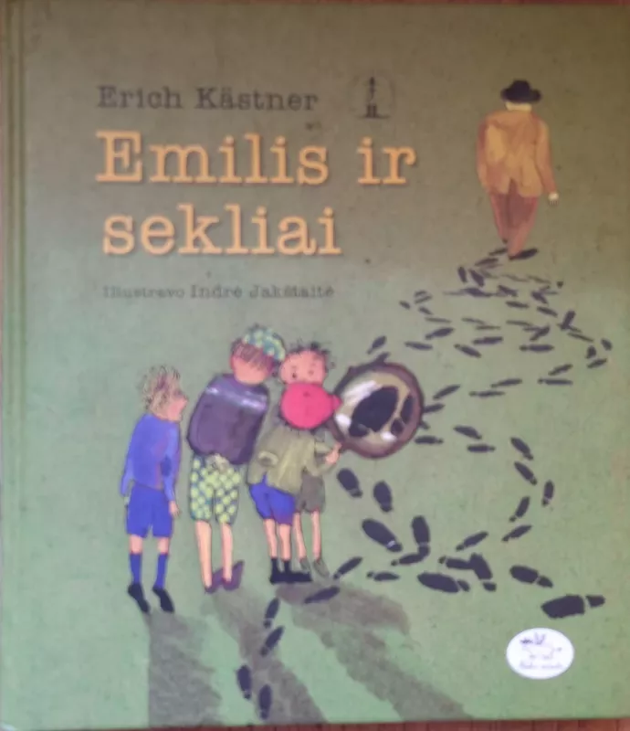 Emilis ir sekliai - Erich Kastner, knyga