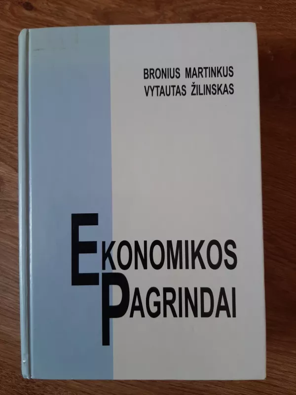 Ekonomikos pagrindai - Bronius Martinkus, knyga