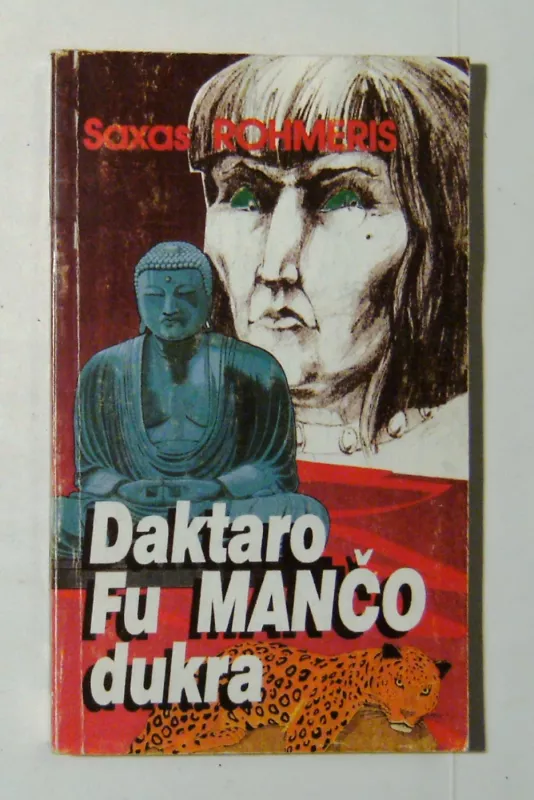Daktaro Fu Mančo dukra - Saxas Rohmeris, knyga