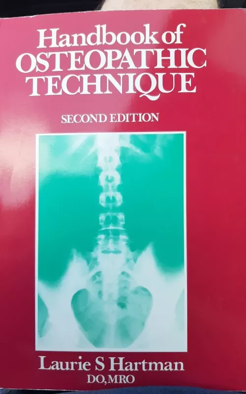 Handbook of Osteopathic Technique - Autorių Kolektyvas, knyga