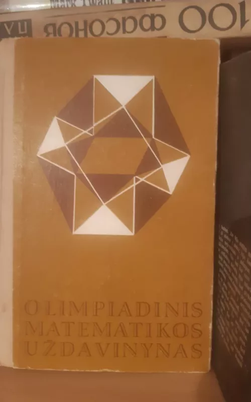 Olimpiadinis matematikos uždavinynas - Jonas Kubilius, knyga