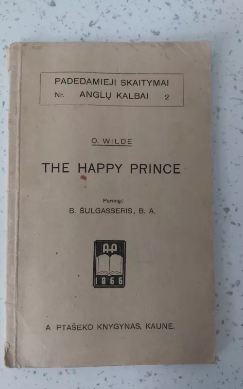 The happy prince - Oscar Wilde, knyga