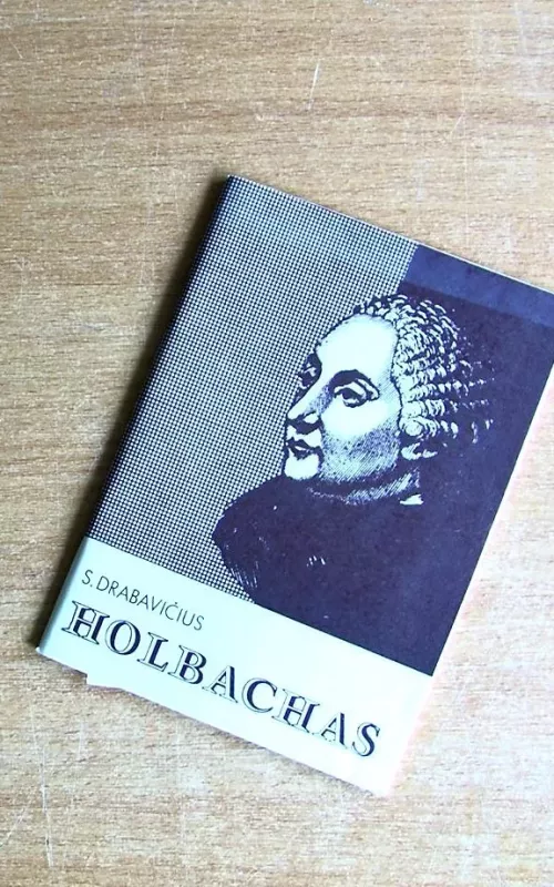 Holbachas - S. Drabavičius, knyga