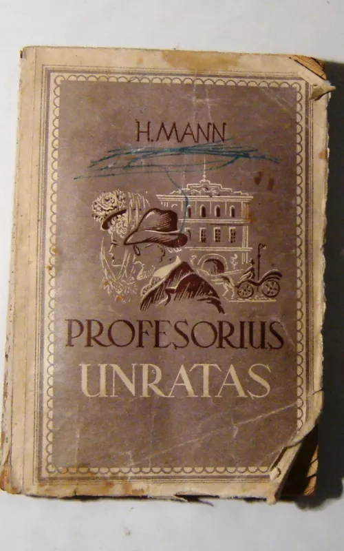 Profesorius Unratas - Mann Heinrich, knyga