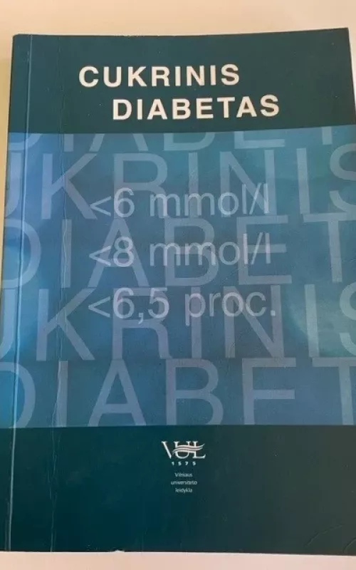 Cukrinis diabetas - Vaidotas Urbanavičius, knyga