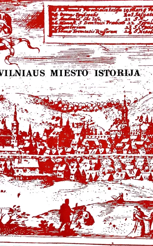 Vilniaus miesto istorija (nuo seniausių laikų iki Spalio revoliucijos) - J. Jurginis, knyga