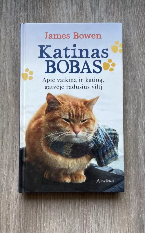 Katinas Bobas - James Bowen, knyga