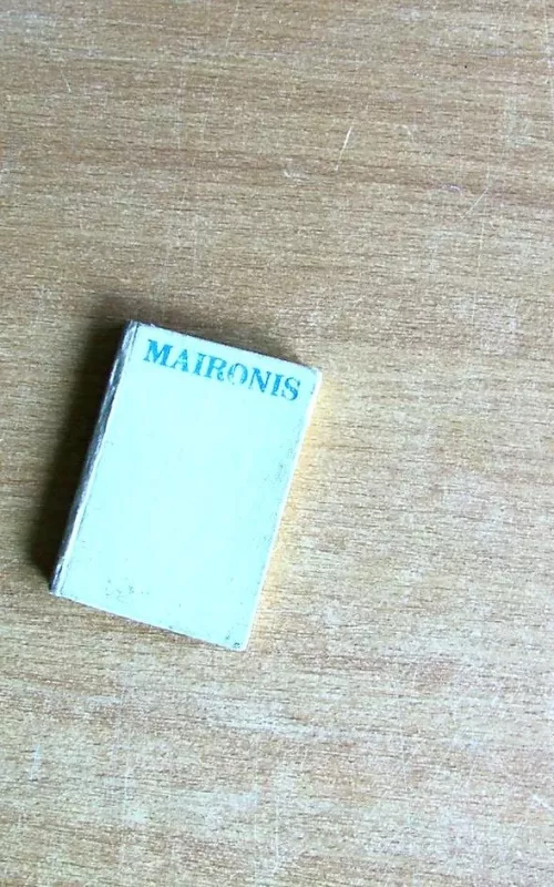 Maironis Vakaro mintys,1968 m -  Maironis, knyga