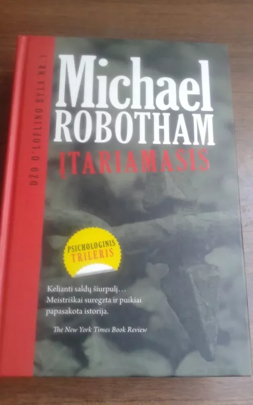 Įtariamasis - Michael Robotham, knyga