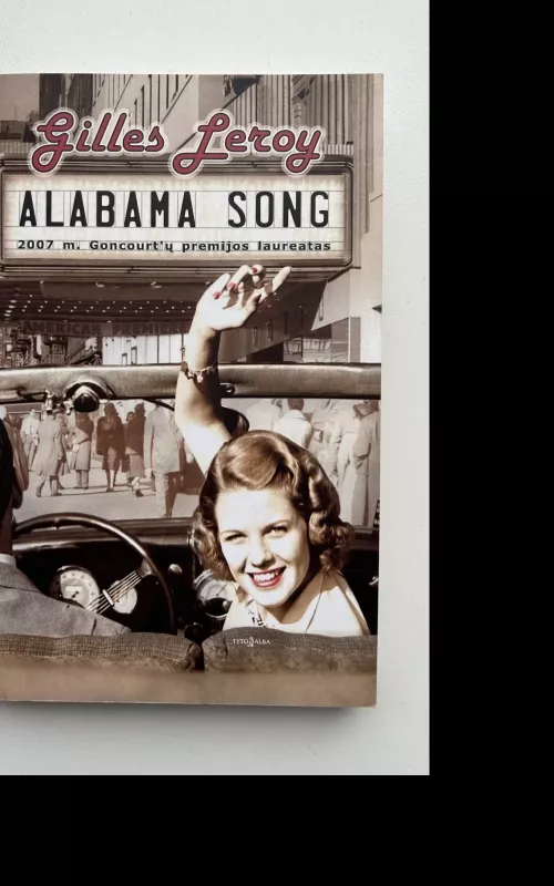 Alabama song - Gilles Leroy, knyga
