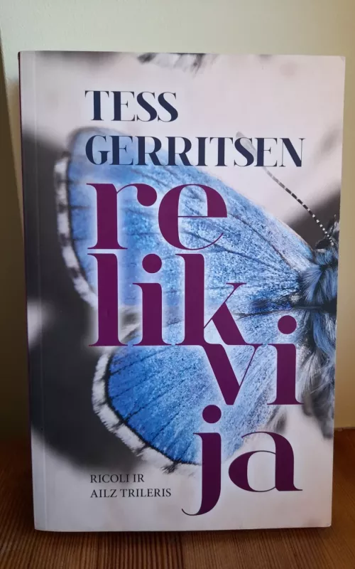 Relikvija - Tess Gerritsen, knyga