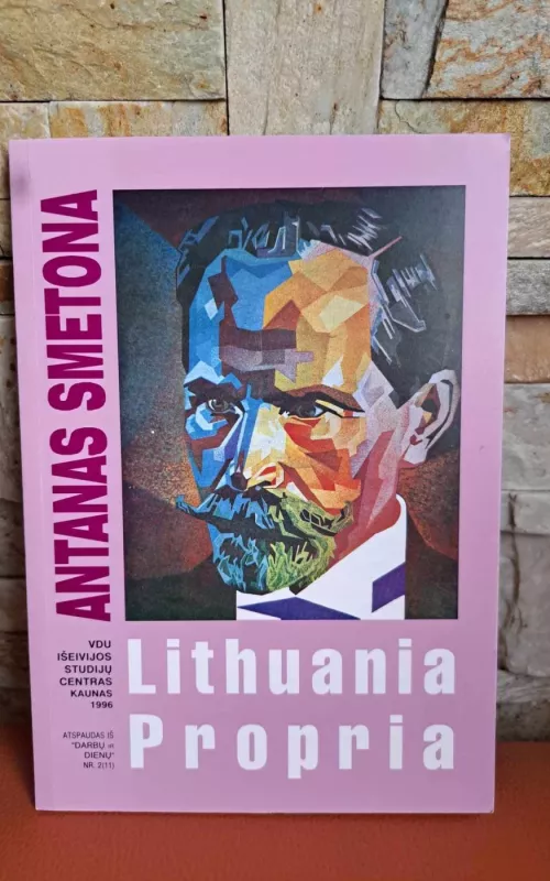 Lithuania Propria - Antanas Smetona, knyga