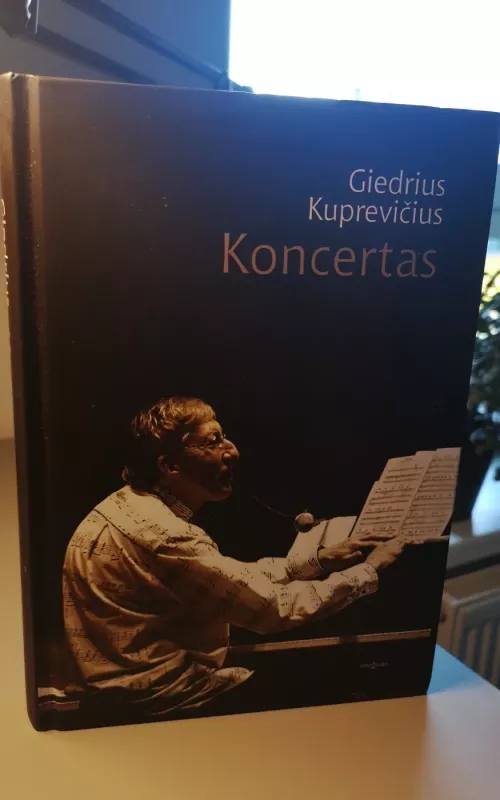 Koncertas - Giedrius Kuprevičius, knyga