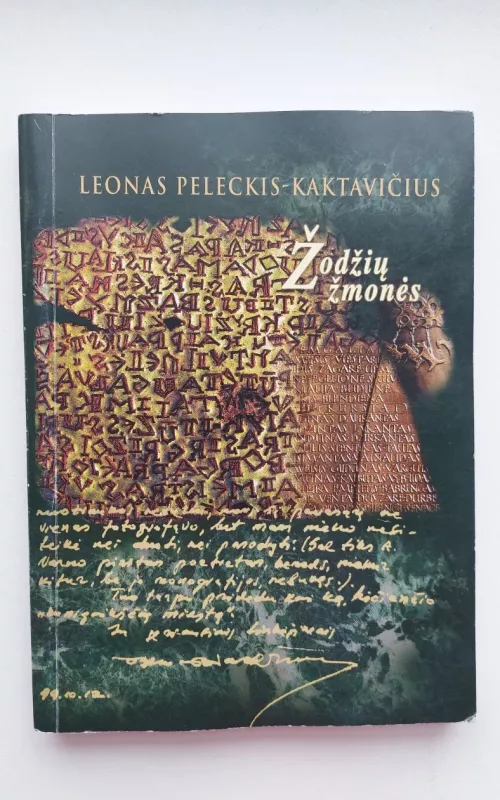 Žodžių žmonės - Leonas Peleckis-Kaktavičius, knyga