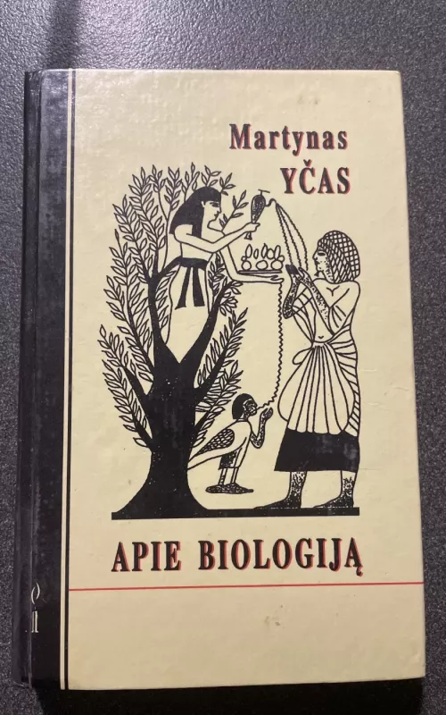Apie biologiją - Martynas Yčas, knyga