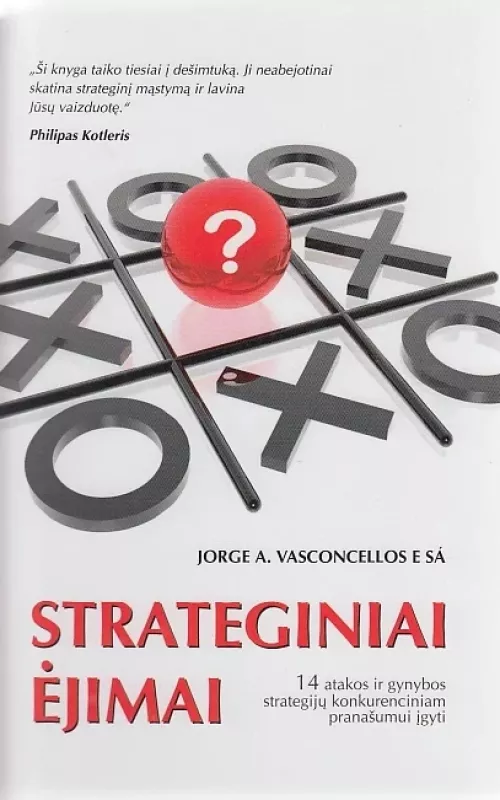 Strateginiai ėjimai - Jorge A. Vasconcellos e Sa, knyga