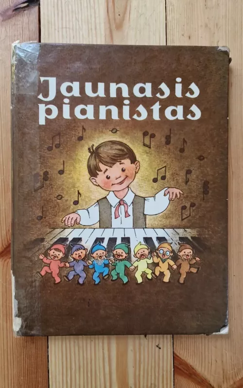 Jaunasis pianistas - Vida Krakauskaitė, knyga